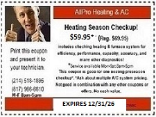 HEATING SYSTEM COUPON